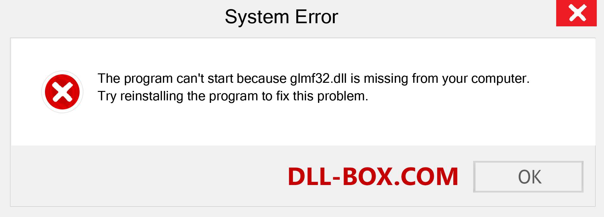  glmf32.dll file is missing?. Download for Windows 7, 8, 10 - Fix  glmf32 dll Missing Error on Windows, photos, images